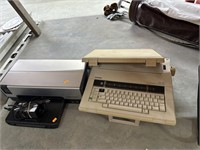 Brother electric typewriter and printer