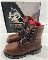 New Men’s 8.5 ROCKY Rams Horn Waterproof Boots