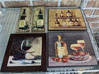 WINE THEMED TILE DECOR