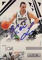 Wolves Kevin Love Signed Card with COA
