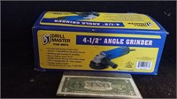 Drill master 4-1/2" angle grinder