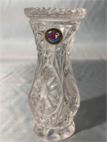 ECHT BLEIKRISTALL CRYSTAL VASE 5 INCHES TALL