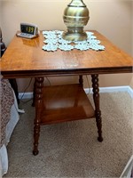 side table wooden ornate