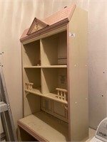 Large Doll House Shelf & Cabinet