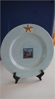I Godinger & Co Decorative Plate w/Starfish