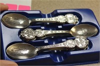 Lot of 12 Souvenir Spoons