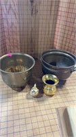 Brass apple and buckets