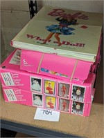 Lot of Barbie Traing Cards