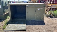 7' x 8.5' x 4'4" Military Storage Container