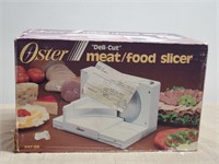 NIB OSTER Deli-Cut Meat / Food Slicer