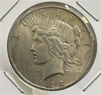 1922 Peace Dollar