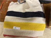 Wool Striped Blanket