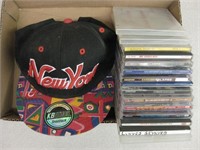 New York Cap & Mixed CD's Lot