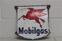 Vintage Mobilgas Sign 12x12