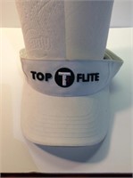Top t flite Visor hat Velcro adjustable appears