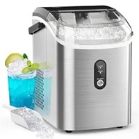Kndko Nugget Ice Maker Countertop,crushed Ice