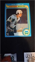 1979 Topps Mark Howe Hockey Card #216 Whalers Low-