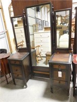 Lot # 3995 - Mahogany six drawer late depression