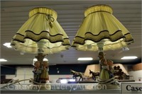 Pair of Hummel Lamps-