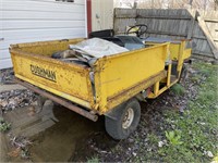 GAS POWERED CUSHMAN YARD MACHINE