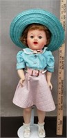 Vintage Doll with Stand