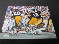 Rocky Bleier signed 8x10 photo JSA COA