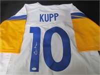 Cooper Kupp signed football jersey COA