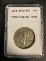 1943 walking liberty half dollar