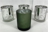 Lot of 4 Candle Holders