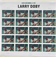 2012 MLB All-Stars Larry Doby stamp set of 20