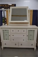 Chest of Drawers with Swing Mirror