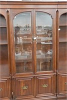Gibbard Solid Cherry Wall Unit Section