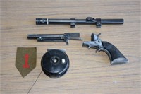 GUN PARTS & WEBER FLY REEL ! -OK-2