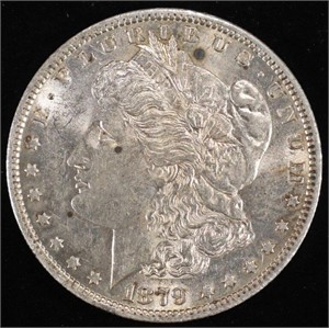 1879-O MORGAN DOLLAR AU/BU