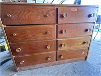 8 drawer dresser with ALL miscellaneous items.