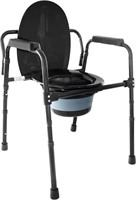PEPE - Commode Chair for Seniors, Bedside Commode,