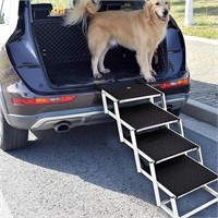 Portable Dog Car Step Stairs, Folding Dog Ramp