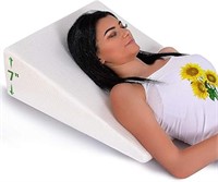 ULN - Abco Tech Bed Wedge Pillow with Memory Foam