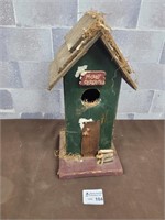 Tall bird house