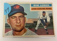 1956 Topps Bob Lemon #255