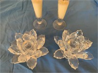 Crystal Candle Holder s