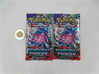 2 pack neufs de cartes Pokémon