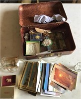 Small suitcase and contents