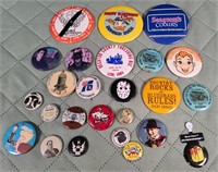 Assorted Group of Buttons/Pinbacks