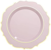 SM5090 10 Blush 10.5in Plastic Dessert Plates