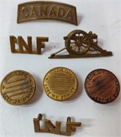 WW1 Military Pins