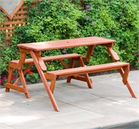 $250 Folding Picnic Table and Bench