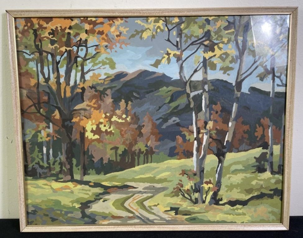 ‘Fall Trees’ Paint By Number (B)
