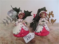 Inarco Christmas Women Figurines