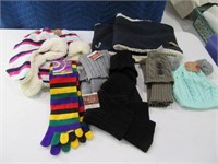 (10) New Womens/Kids Winter Wear Socks Etc